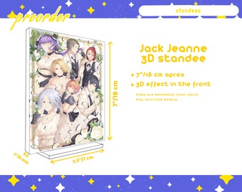 PREORDER - Jack Jeanne 3D standee
