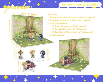 Pandora Hearts standee