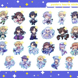 Pandora Hearts stickers