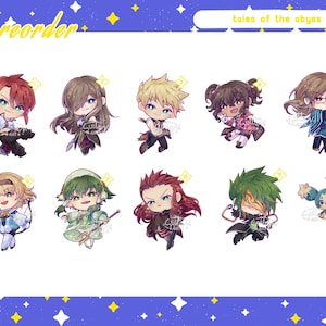 PREORDER - Tales of keychains