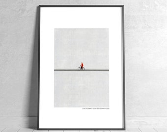 Bilder für Wohnzimmer minimalistische Fotografie Poster in weiß, grau und beige. Zeitgenössische Kunstdruck 50x70 cm, 60x90 cm, 70x100 cm
