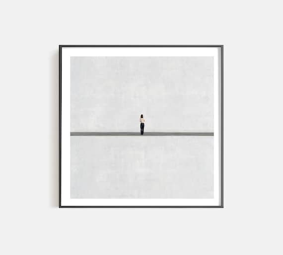 Fotokunst modern minimalist - Stilllife Fotografie in hellen neutralen Farben. Kunstdruck Fine Art Print  - ungerahmt