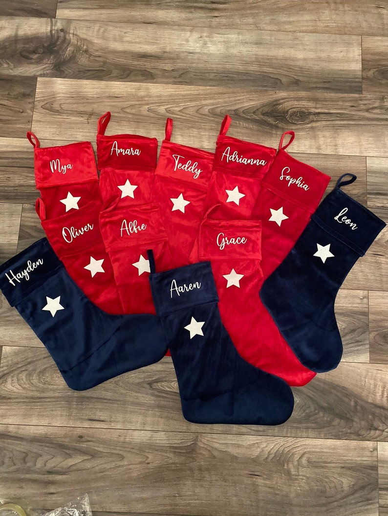 Luxury Velvet Stocking - Thumbnail 5