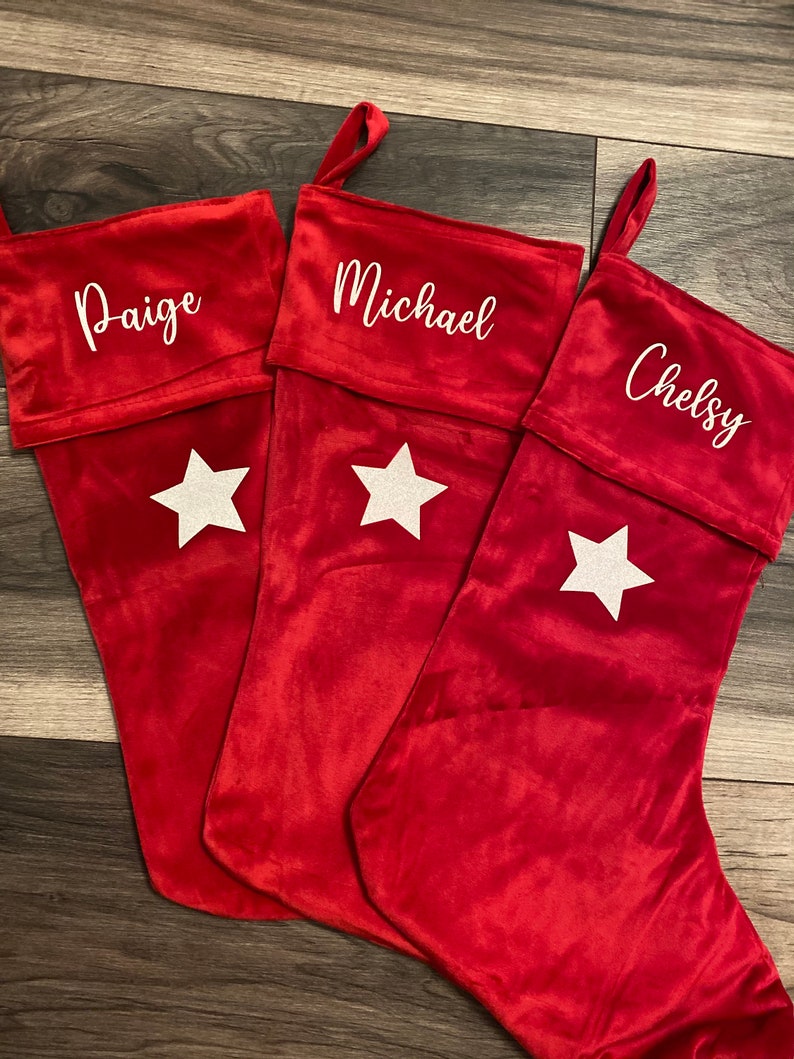 Luxury Velvet Stocking - Thumbnail 3