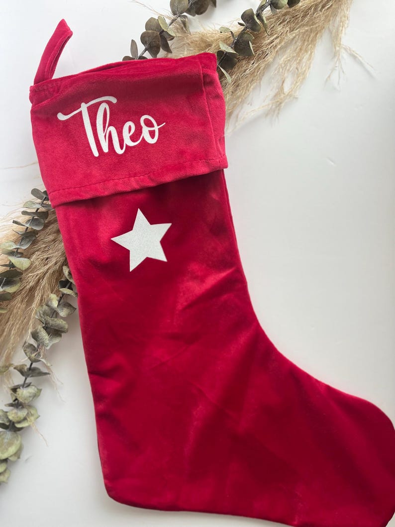 Luxury Velvet Stocking - Thumbnail 2