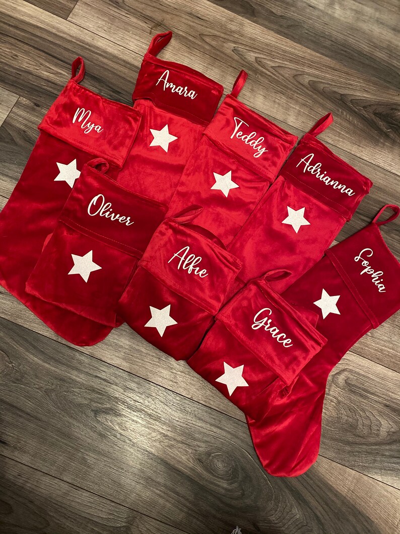 Luxury Velvet Stocking - Thumbnail 4