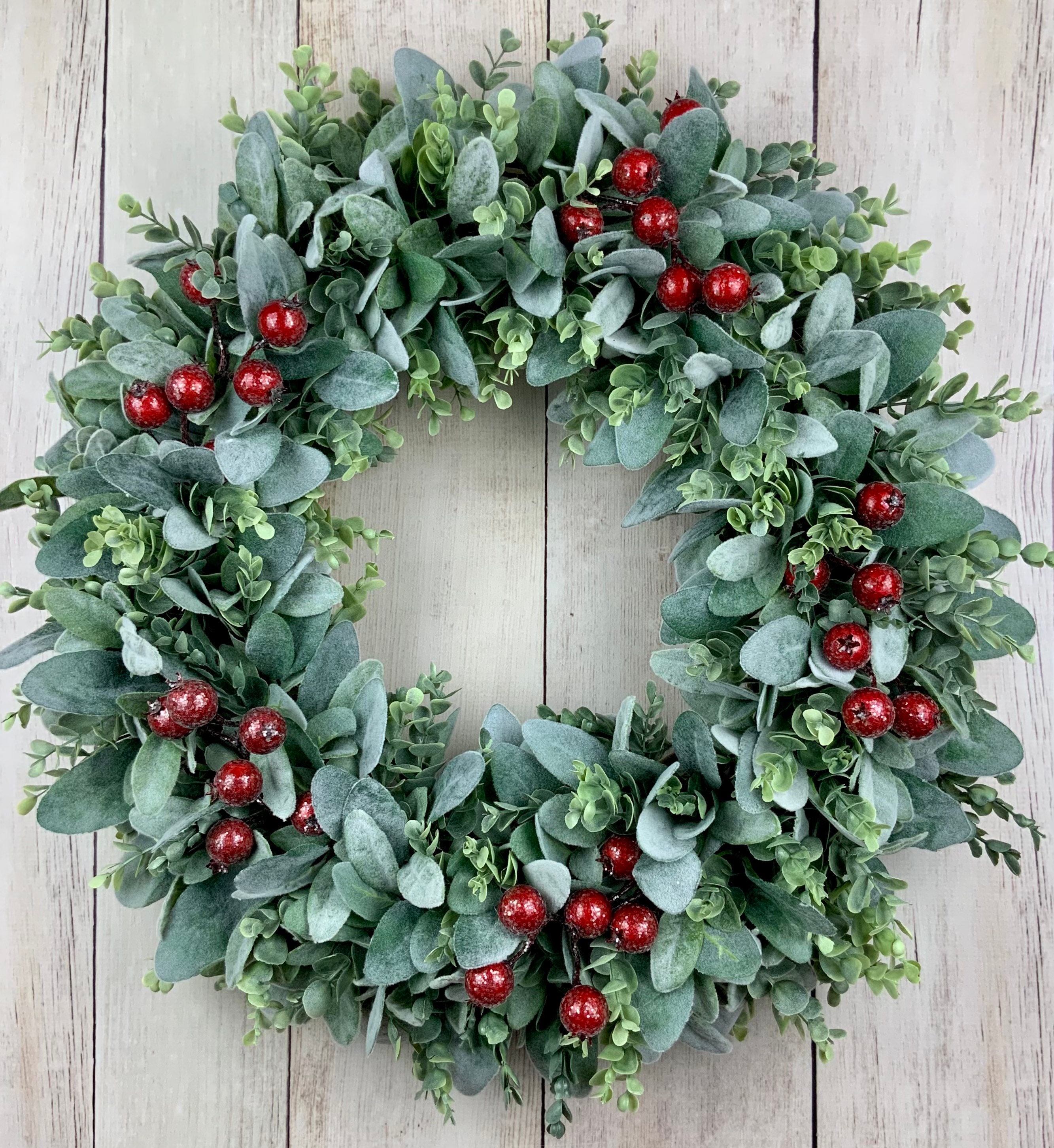 Eucalyptus shop christmas wreath