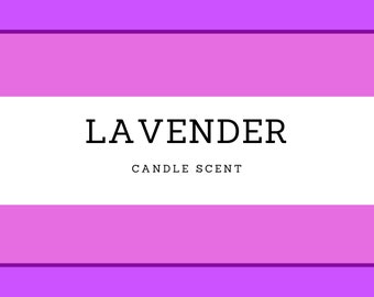 Lavender Premium Scented Candle