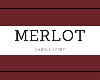 Merlot: Premium Scented 12oz Natural Wax Candle