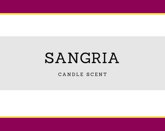 Sangria Premium Scented 11oz Candle