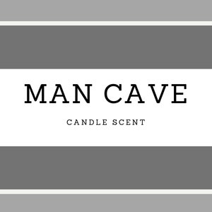 Man Cave Premium Scented 12oz Candle