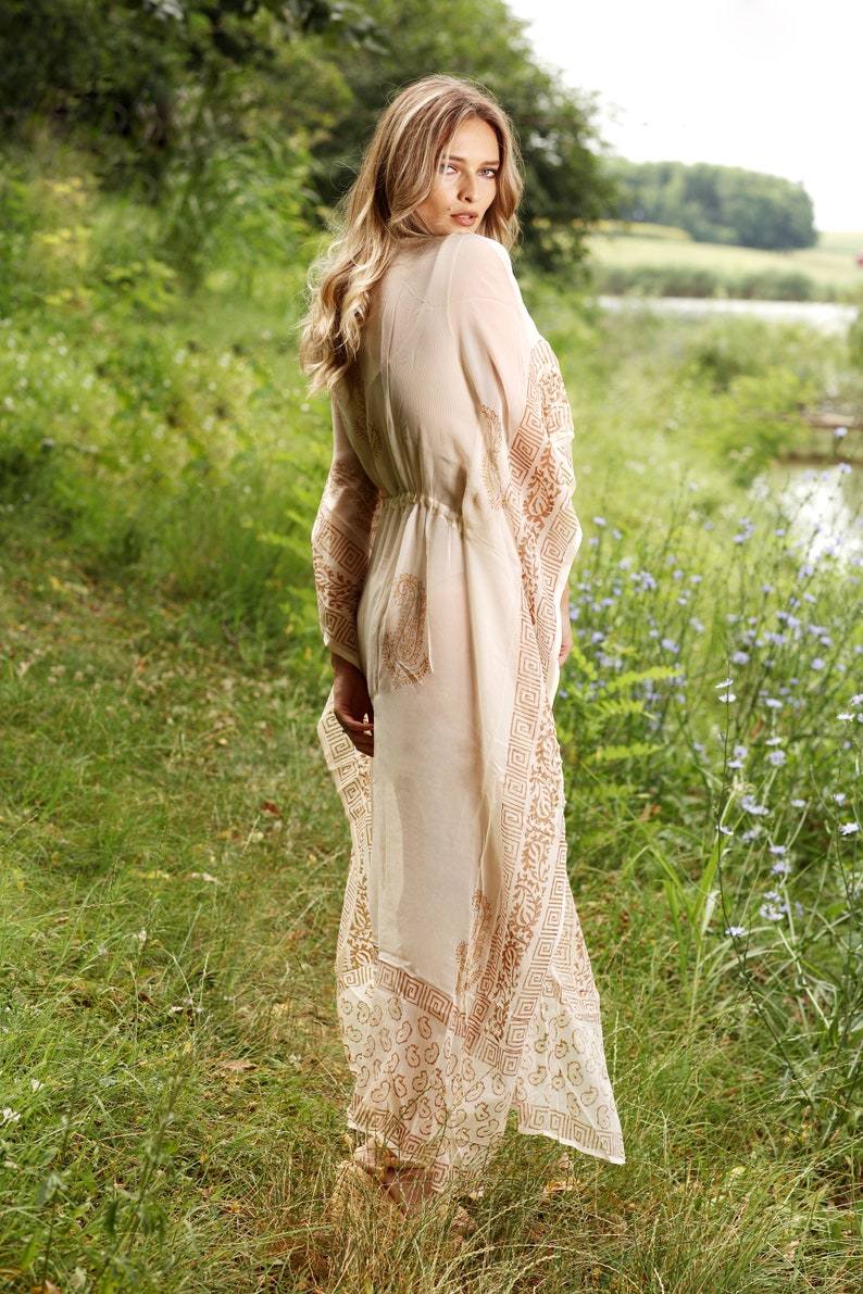 zalia kaftan dress