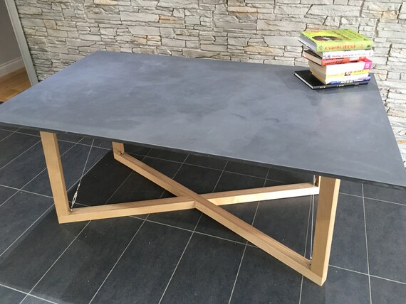 Custom Designed Concrete Dining Table Etsy UK