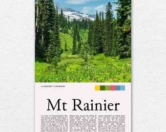 Mount Rainier Photography Print 2