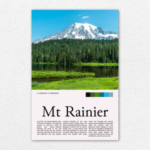 Mount Rainier Photography Print 3