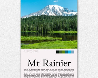 Mount Rainier Photography Print 3