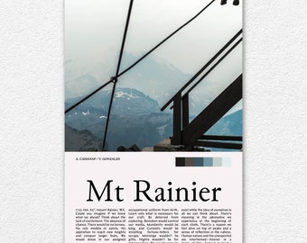 Mount Rainier Photography Print 1