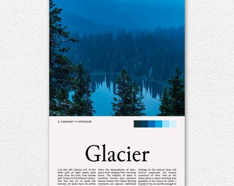 Glacier National Park Photography Print 2