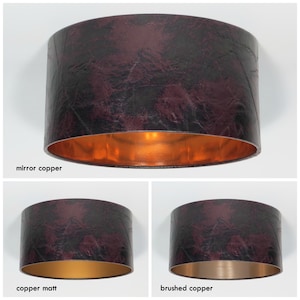 Brushed copper lamp 2025