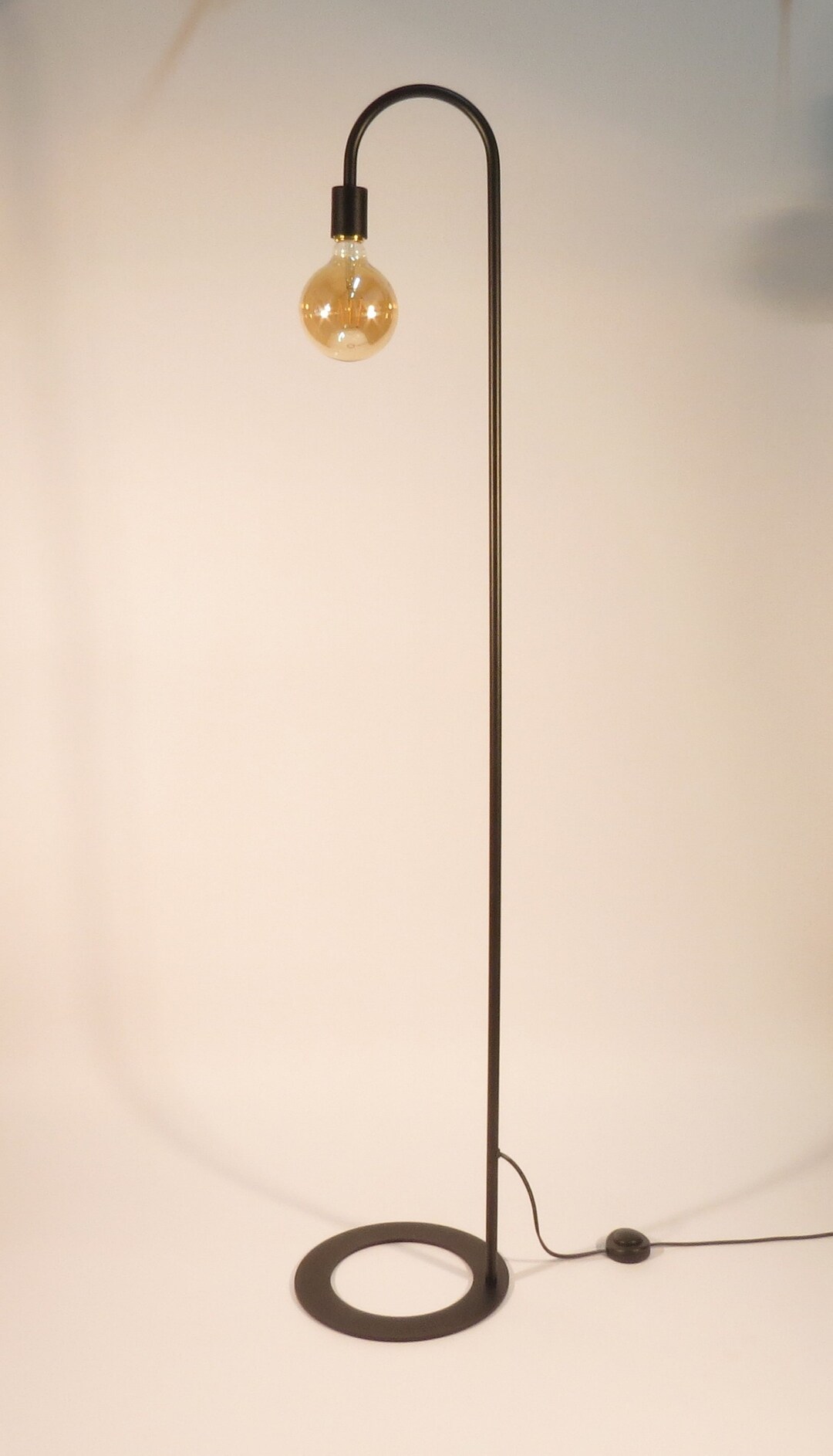 Handmade Floor Lamp, Made From Metal, E27, Interior Design, Home Decor