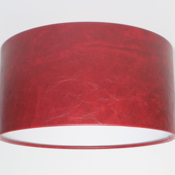 Rustic Red Drum Lampshade Etsy