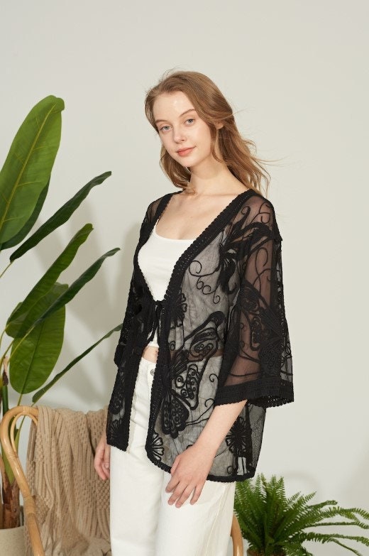 Lace Jacket Etsy Canada