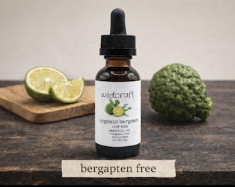 Organic Bergamot Essential Oil: 100% Pure, Bergapten Free