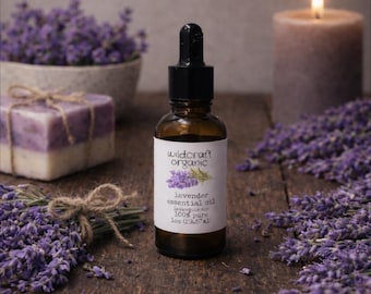 Organic Lavender Essential Oil | 100% Pure, Therapeutic Grade, 1 oz