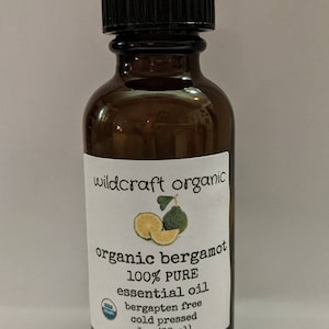 Organic Bergamot Essential oil | 100% Pure Therapeutic Grade Essential Oil |  Bergapten Free Essential Oil |