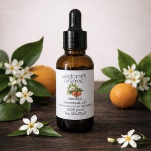 Organic Neroli Essential Oil | 100 % Pure Therapeutic Grade, 1 oz