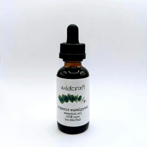 Organic Eucalyptus Essential Oil | Eucalyptus Essential Oil | Therapeutic Grade | 100% Pure Oil