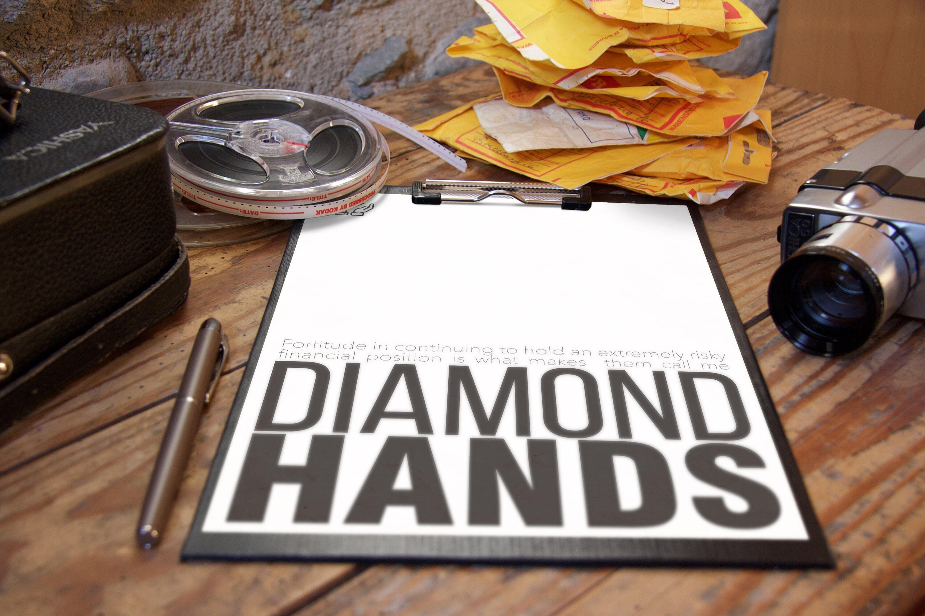 Diamond Hands Definition/ Printable Wall Art / Downloadable Etsy