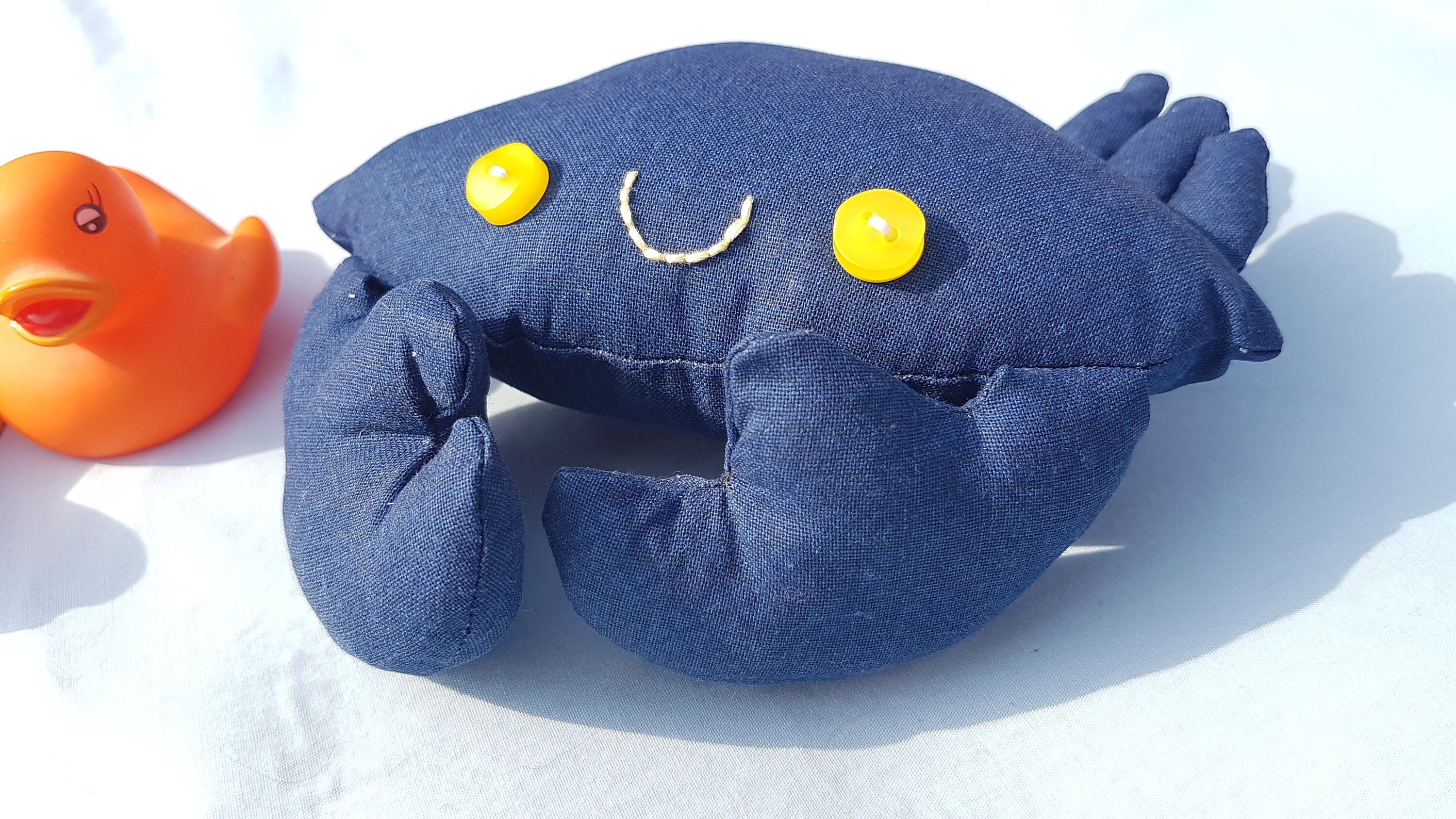 Blue Crab Plush, Baby Toys, Baby Shower Gifts, Ocean Theme Nursery