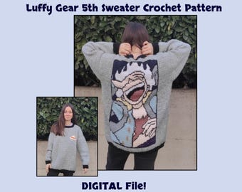 Haakpatroon trui The King of Pirates | Groot wandtapijt