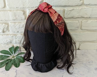 Free Size Cotton Headband, Arrange Flexible with a Top Knot or Bow or Simple Loop, Hair Accessories, Alice Headband, Gift for her