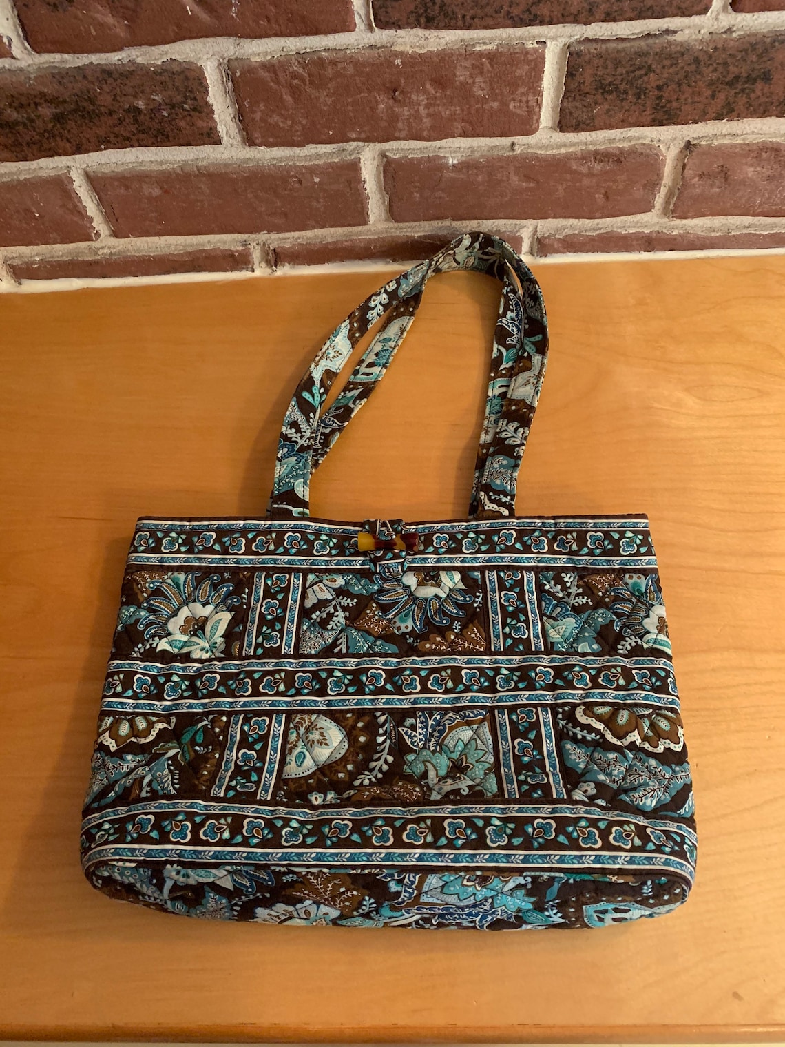 Vintage Vera Bradley purse with matching mini wallet Etsy