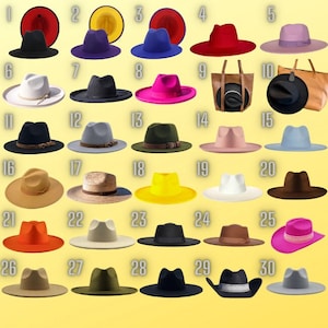 Fedoras, Wide Brim Hat, Summer Hat, Womens Hat, Womens Fedora, Mens Fedora, Handmade, Sun Hat, Flat Brim, Fall, Large, Medium, Man, Woman