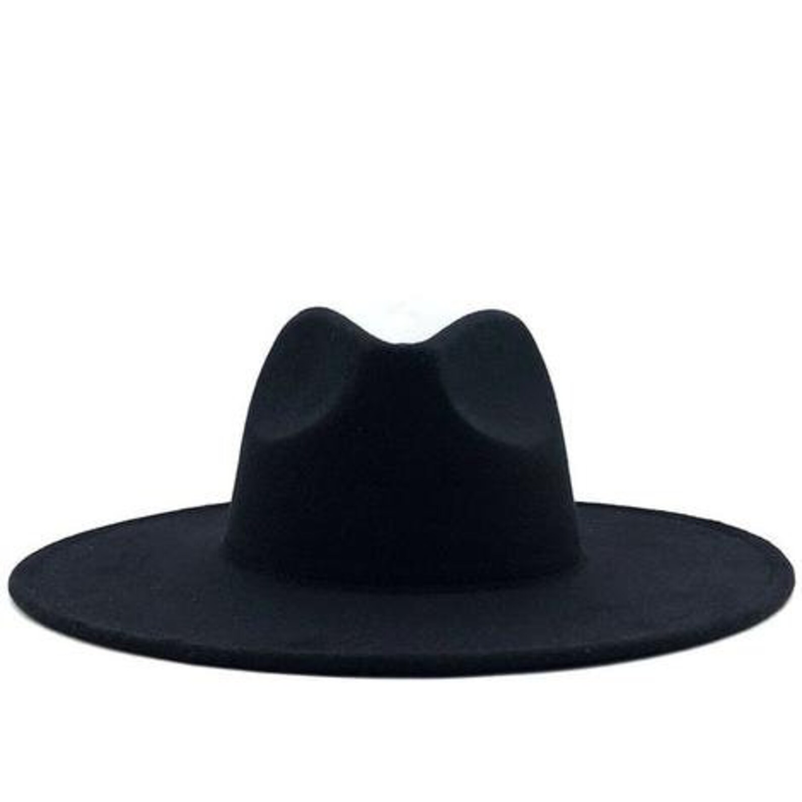 Black Fedora Womens Fedora Mens Fedora Handmade Fall Hat Etsy