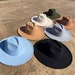 Womens Fedora, Mens Wide Brim, Trilby Hats, Large Headwear, Felt, Panama, Medium, Rancher, Handmade, XL, Flat Brim, Girls Hats, Guys Fedora
