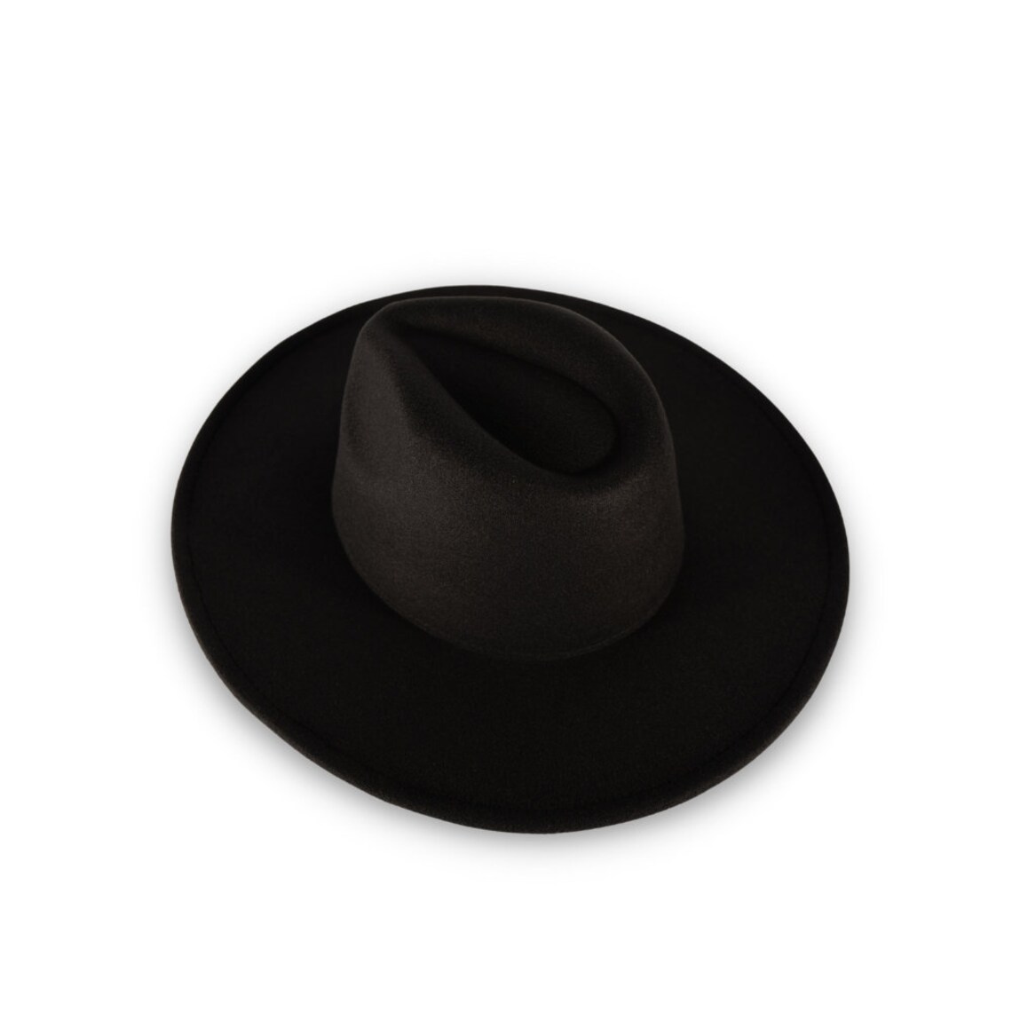 Black Fedora Womens Fedora Mens Fedora Handmade Fall Hat Etsy