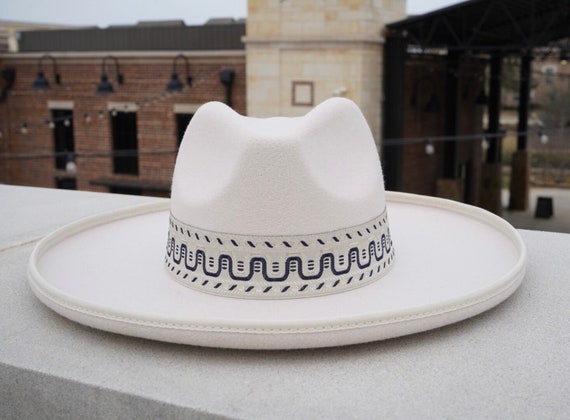 Ribbon Hatbands White / 7/8