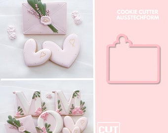 2416 Envelope - Love Letter - Cookie Cutter - Clay Cutter - Craft - Valentine Cutter