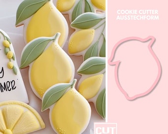 2301 Lemon - Cookie Cutter - Fondant Cutter - Clay Cutter - Dough Cutter