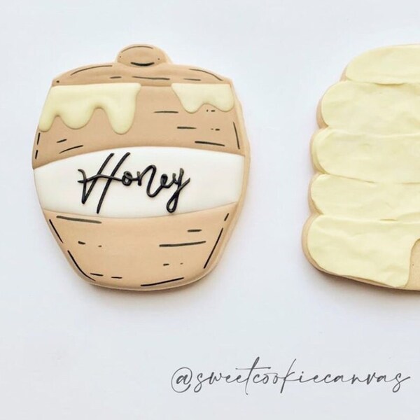 Honey pot - Cookie Cutter  - Fondant Cutter - Clay Cutter - Dough Cutter- Ausstechform - Guetzliausstecher - Keksausstecher