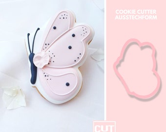 2123 Butterfly - Cookie Cutter  - Fondant Cutter - Clay Cutter - Dough Cutter- Ausstechform - Guetzliausstecher - Keksausstecher