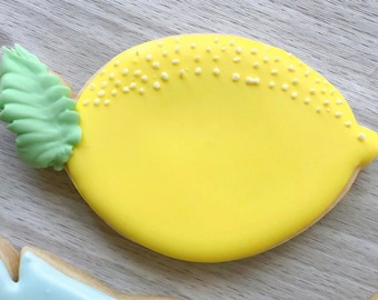 Lemon - Cookie Cutter  - Fondant Cutter - Clay Cutter - Dough Cutter