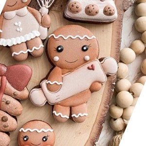 Emporte-pièce Père Noël - Carré - La Boîte à Cookies