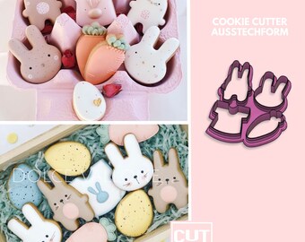 359 Easter Mini Set - Easter Cookie Cutter - Cookie Cutter  - Fondant Cutter - Clay Cutter - Dough Cutter