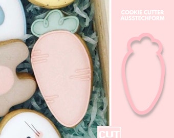 Carrot - Cookie Cutter - Cookie Cutter  - Fondant Cutter - Clay Cutter - Dough Cutter