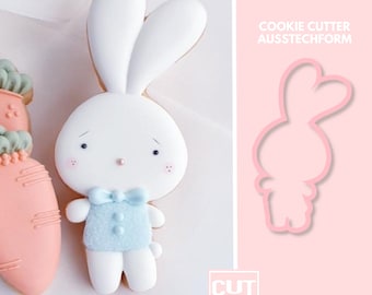 Bunny Boy - Cookie Cutter - Cookie Cutter  - Fondant Cutter - Clay Cutter - Dough Cutter